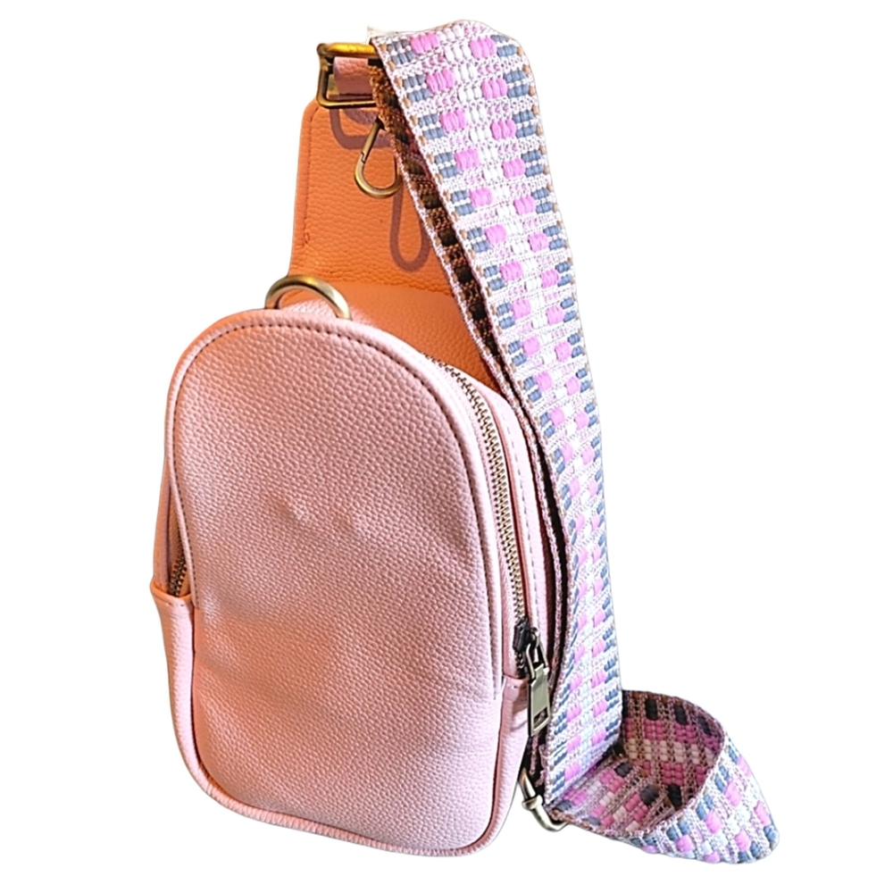 BLUSH GUITAR STRAP SLING BAG